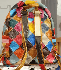 LEATHER BACKPACK GP R665